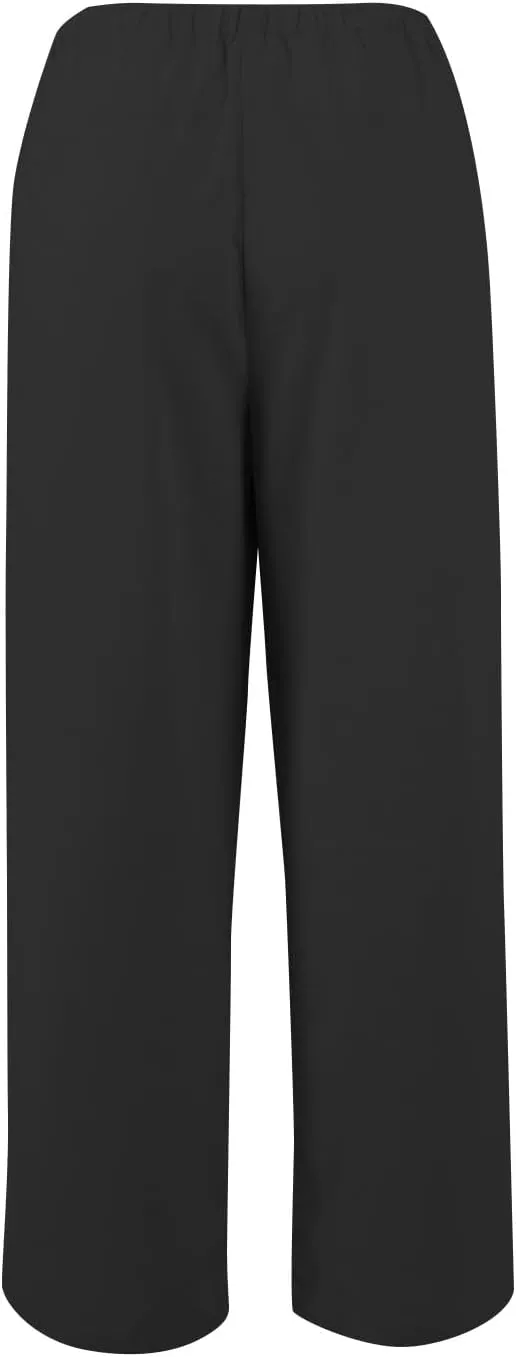 Linen Wide Leg Pants for Women Casual High Waisted Loose Fit Palazzo Pants Summer Flowy Lounge Trousers with Pockets