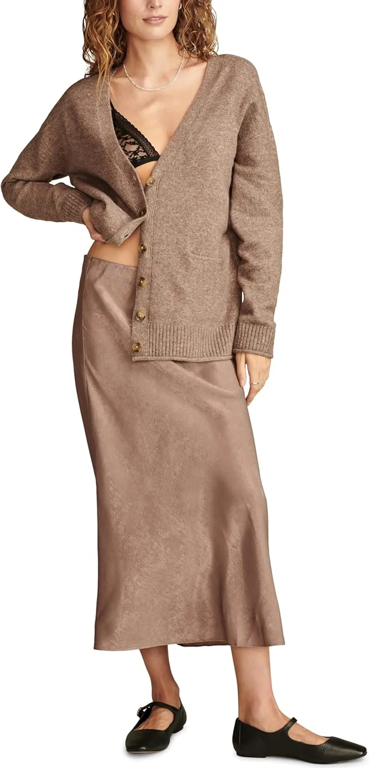 Lucky Brand Women's Slouchy Pocket Cardi