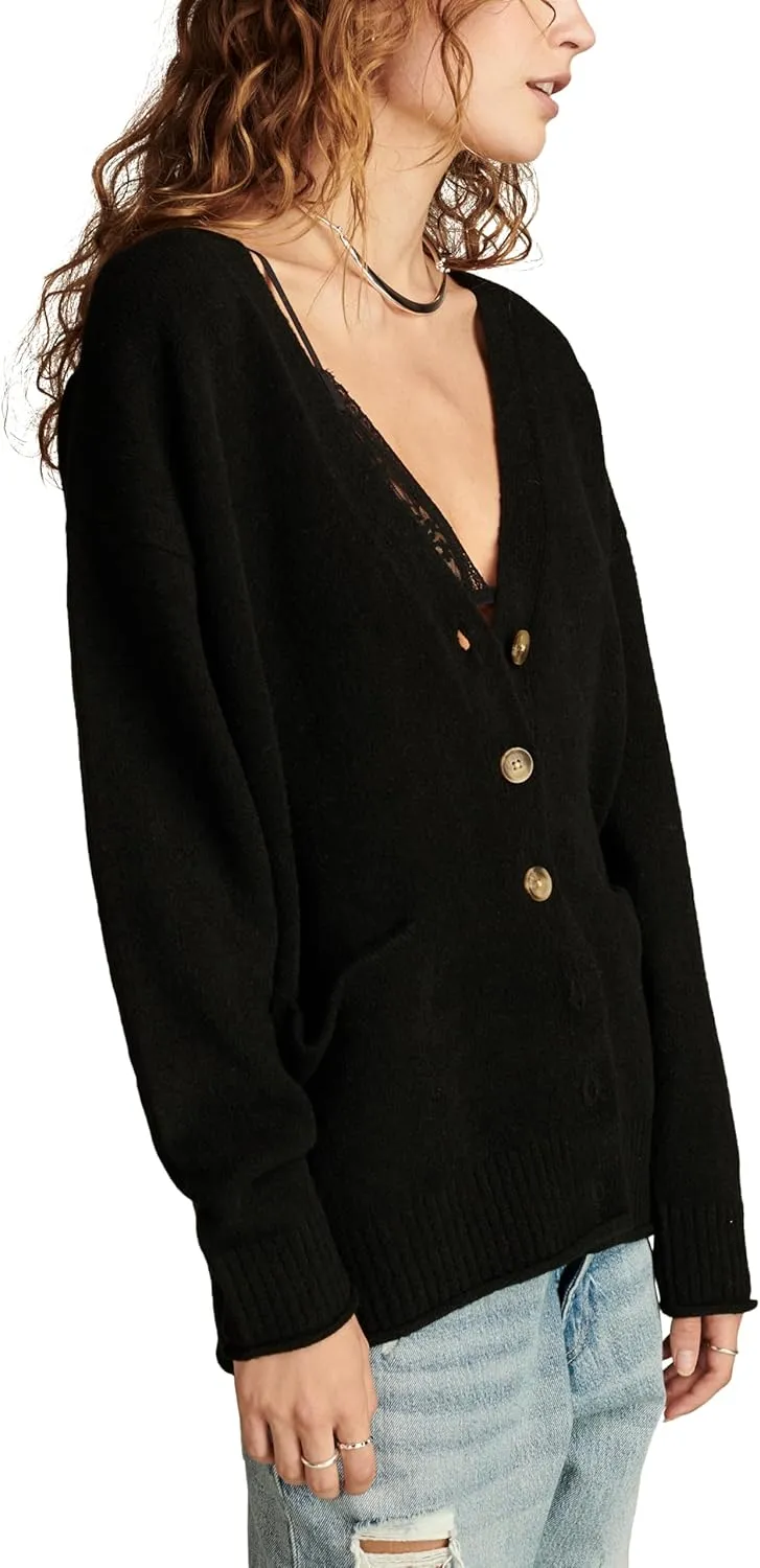 Lucky Brand Women's Slouchy Pocket Cardi