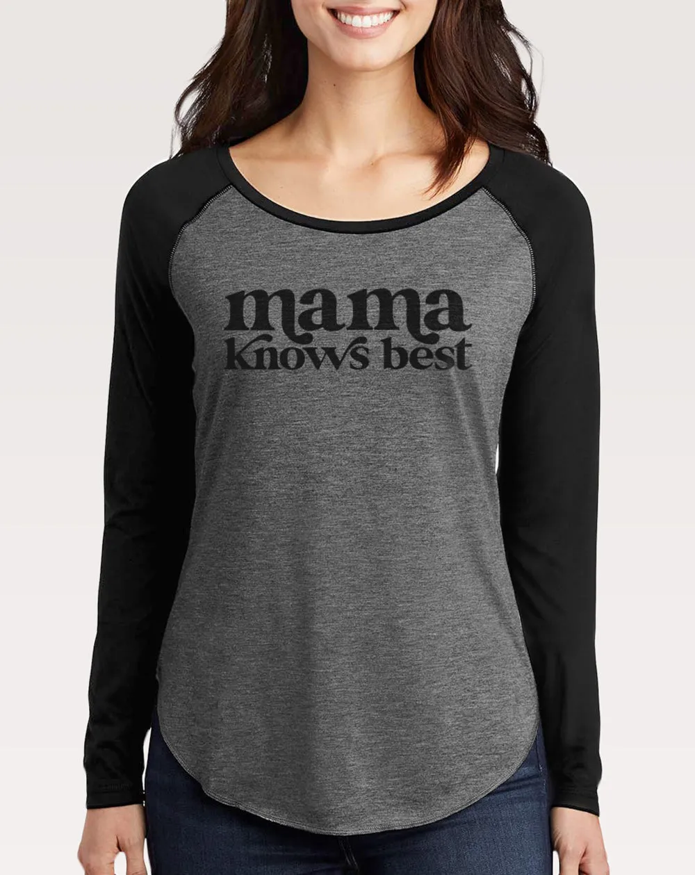 Mama Knows Best Women's Long Sleeve T-Shirt
