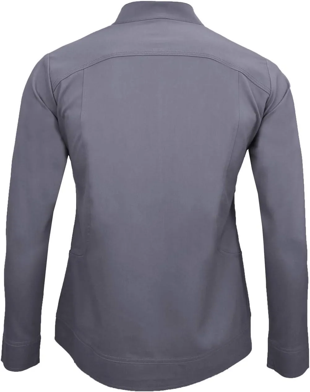 M&M SCRUBS Women's Ultra Soft Front Zip Warm-Up Scrub Jacket