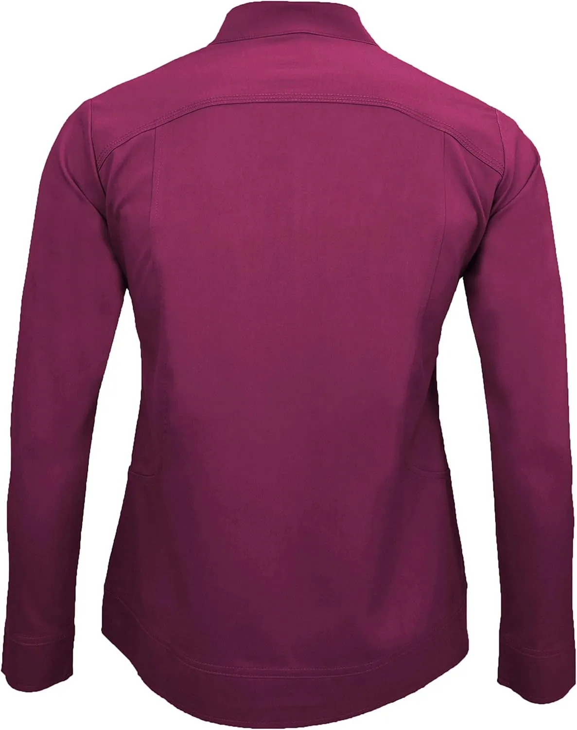 M&M SCRUBS Women's Ultra Soft Front Zip Warm-Up Scrub Jacket