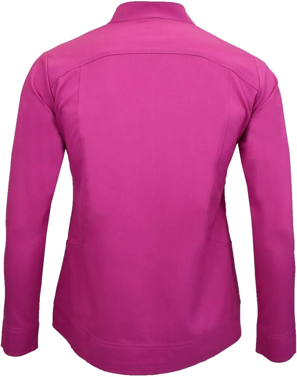 M&M SCRUBS Women's Ultra Soft Front Zip Warm-Up Scrub Jacket
