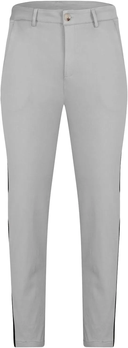 Men Suit Dress Pants Slim Fit Stretch Flat-Front Skinny Chino Pants Business Casual Golf Pants for Groomsmen Wedding