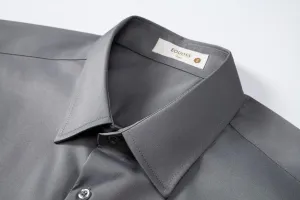 Men's Dress Shirts Formal Slim Fit Stretch Long Sleeve Button Down Shirt for Men Wrinkle Free Collar Business Shirts