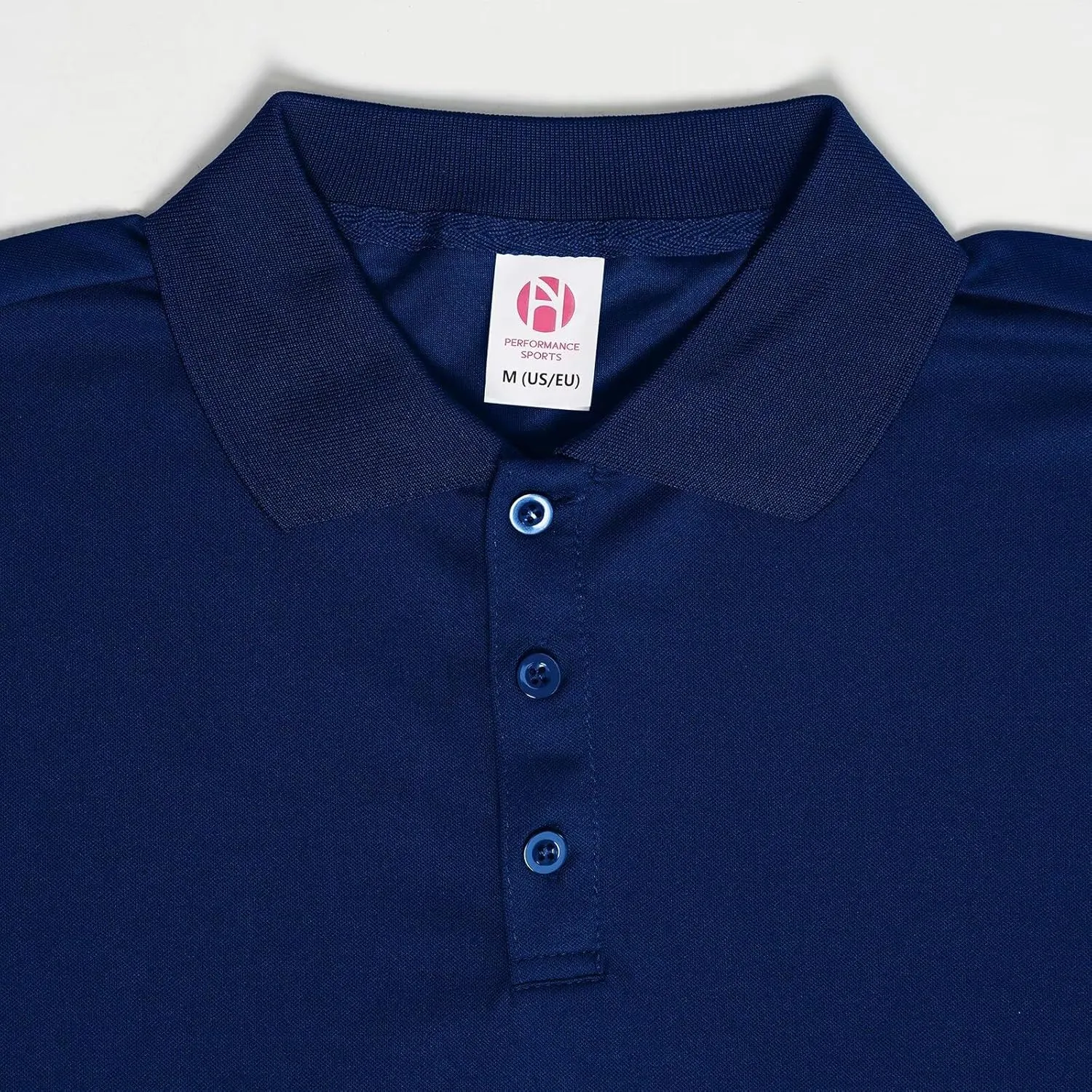 Men's Long Sleeve Polo T-Shirt Gym Pack Tactical Golf Shirts Moisture Wicking Quick Dry Shirts UPF 50 