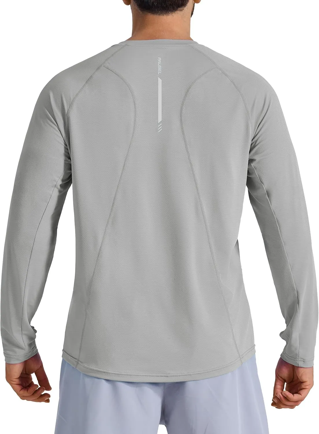 Men's Long Sleeve Sun Protection Swim Shirts UPF 50  Rash Guard Quick Dry Lightweight Fishing Shirts for Beach Summer