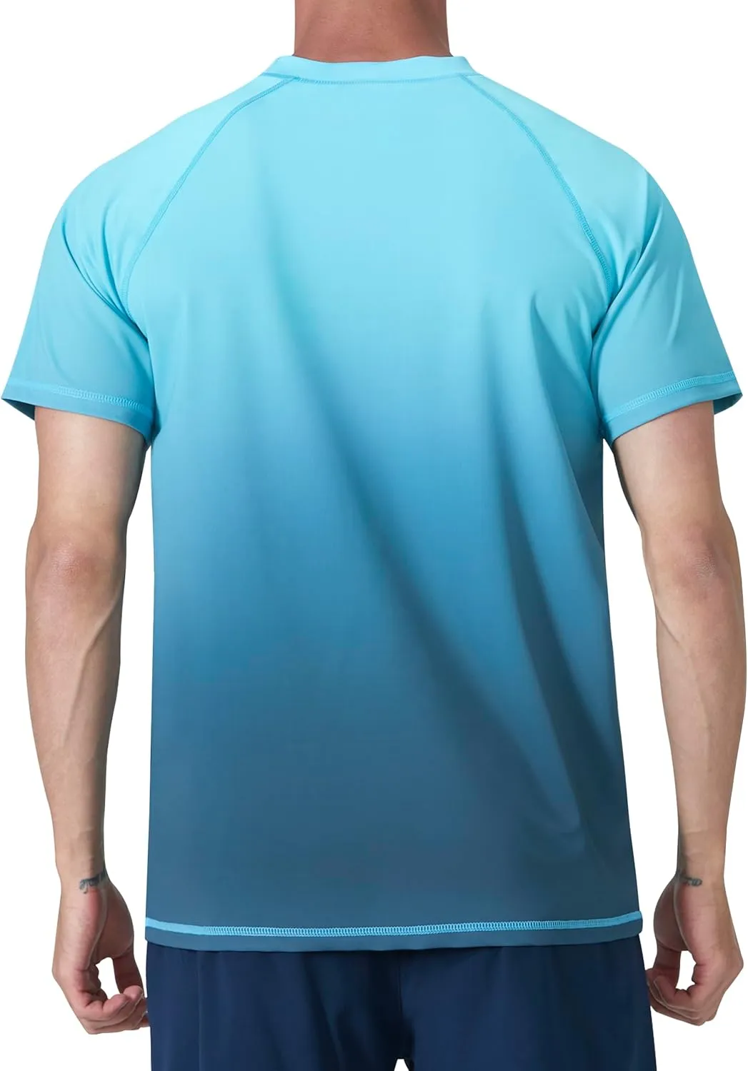 Men's Swim Shirts Rash Guard UPF 50  UV Sun Protection T-Shirt Quick Dry Fishing Beach T Shirts