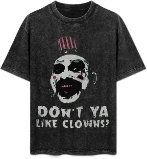Mens Womens Oversized T Shirts Loose Fit Vintage Washed Tee Short Sleeve Novelty Shirt Top