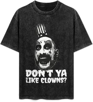 Men's Women's Oversized T Shirts Loose Fit Vintage Washed Tee Short Sleeve Novelty Shirt Tops