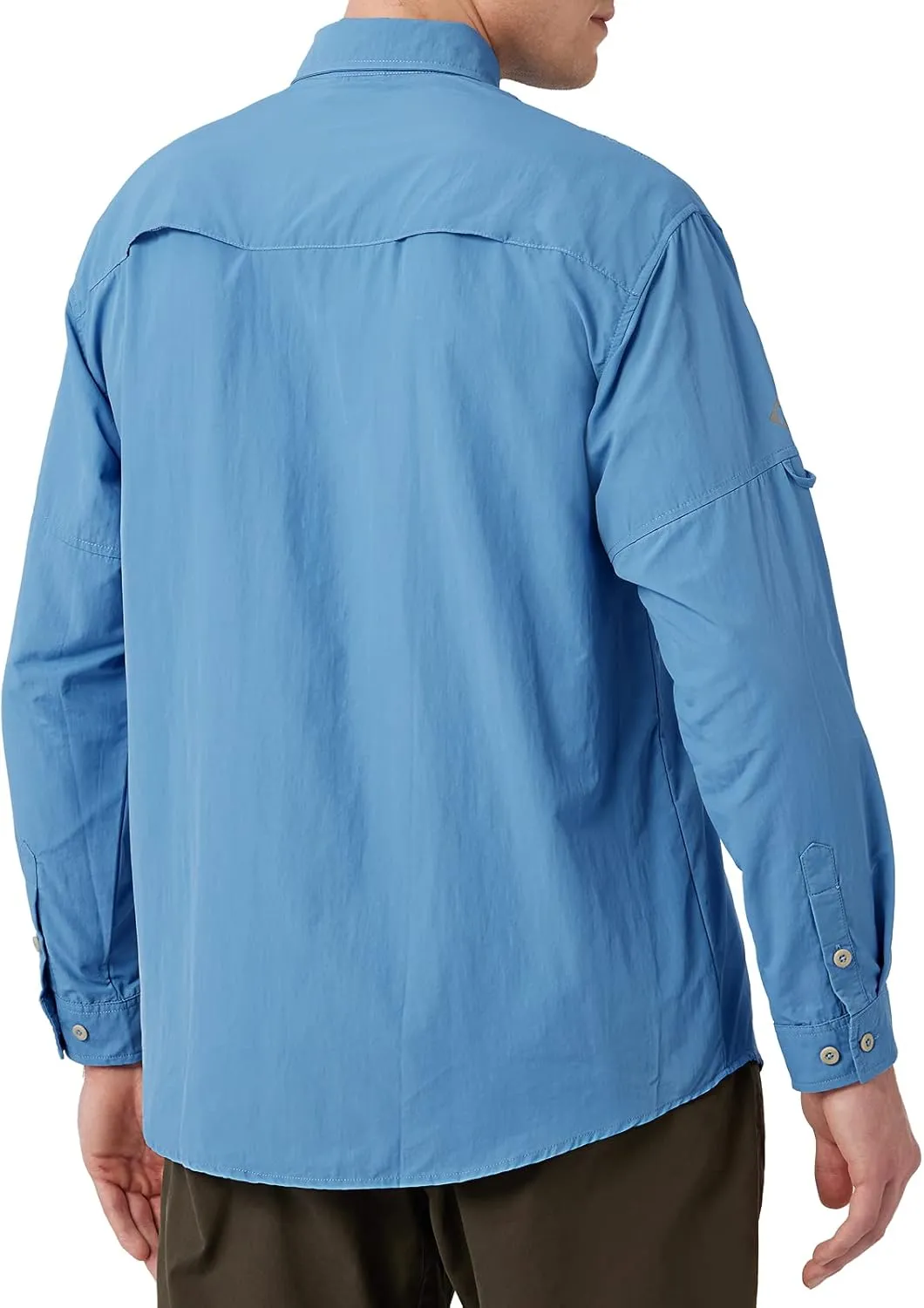 NAVISKIN Men's Sun Protection Fishing Shirts UPF 50  Long Sleeve Sun Shirts for Men PFG Hiking Travel Camping