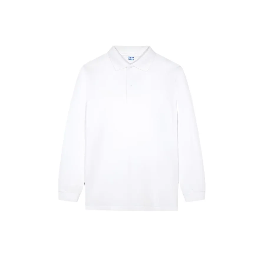 Nukutavake Basic L/S Polo_ White 30191-1
