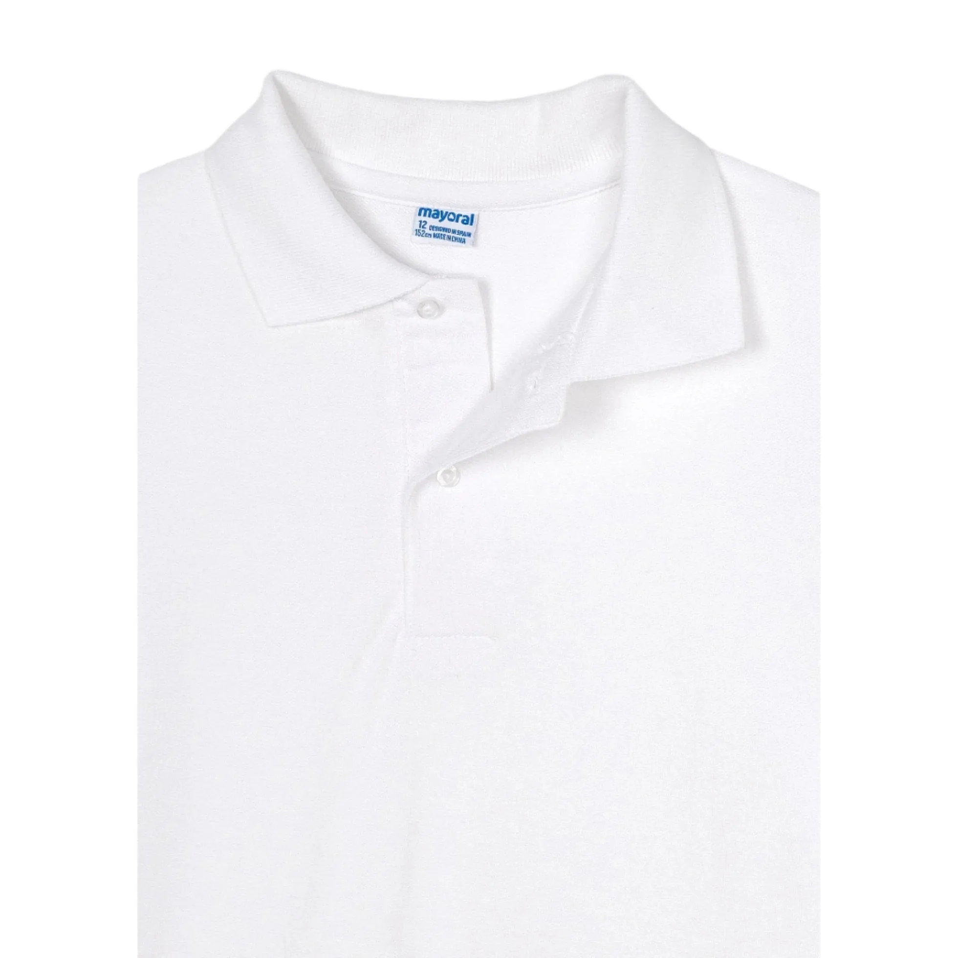 Nukutavake Basic L/S Polo_ White 30191-1