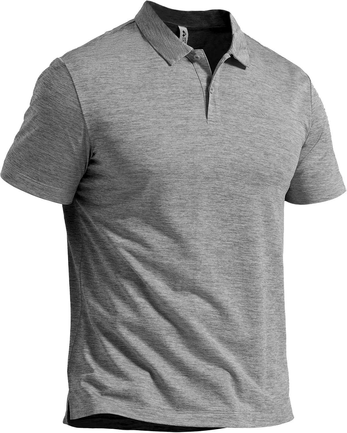 Pioneer Camp Men's Golf Shirt UPF 50  Quick Dry Polo Shirts Short Sleeve Moisture Wicking Performance Tees Collar Work Shirts
