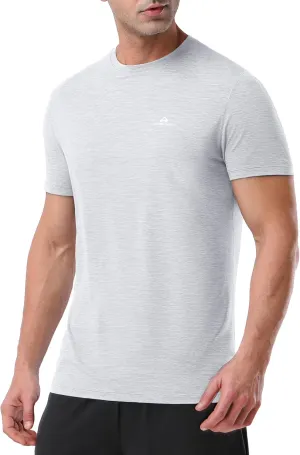 Pioneer Camp Men's Workout Gym Shirts Moisture Wicking Athletic Performance T-Shirts Quick Dry Running Active Top Tees