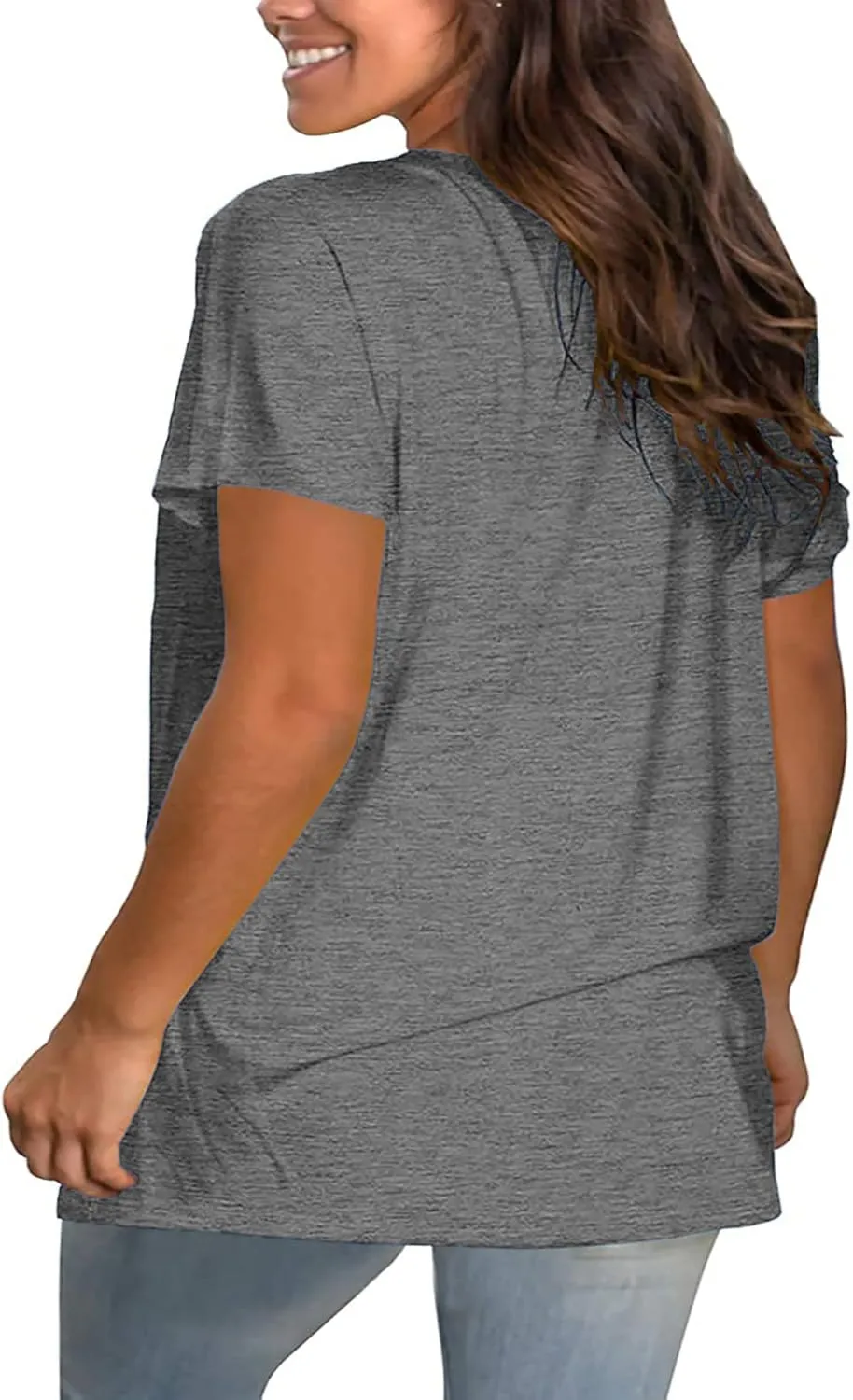 Plus Size Faith Shirts Womens V Neck Tshirt Graphic Tees Christian Short Sleeve Summer Tops