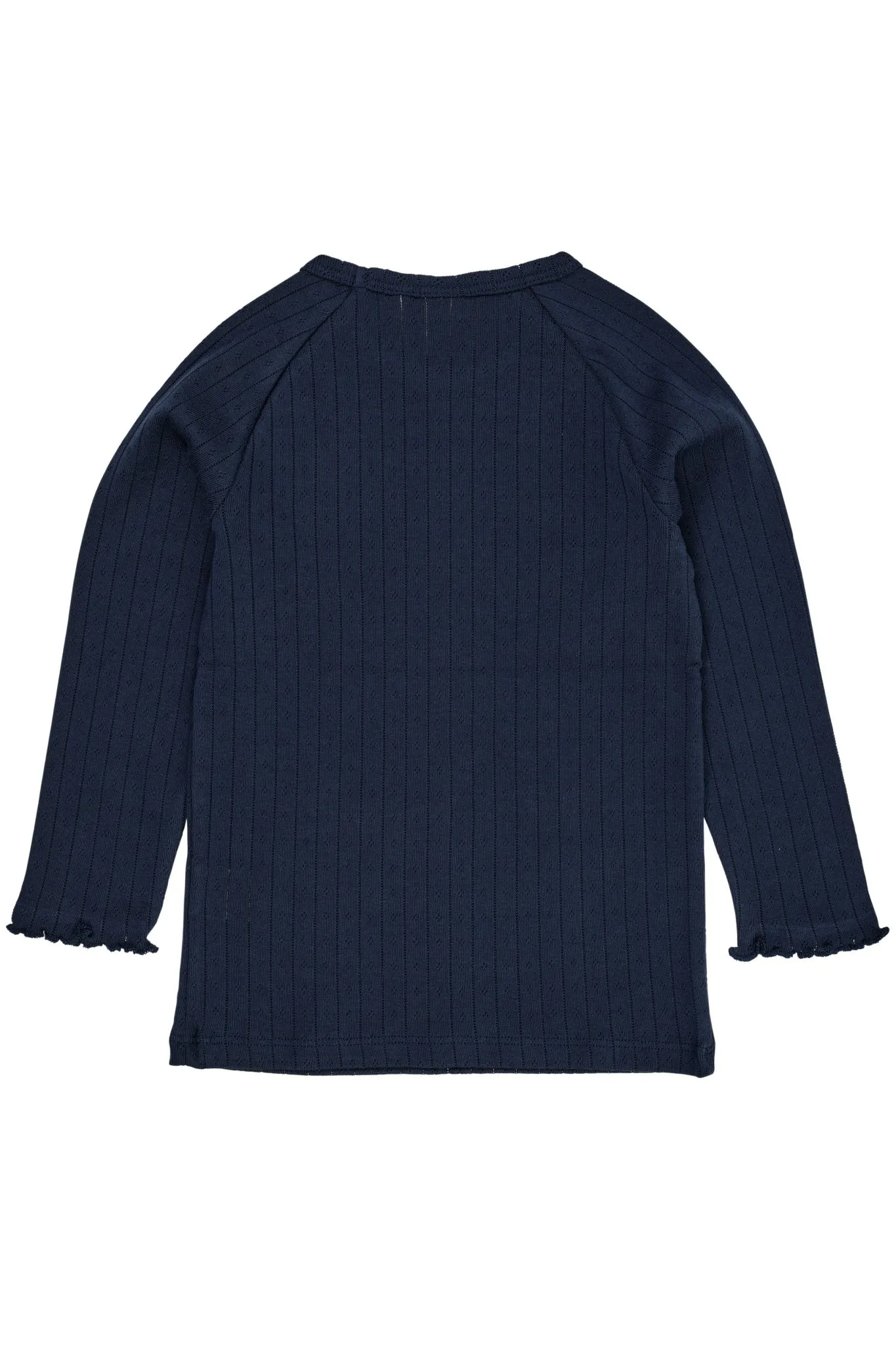 POINTELLE JUNIOR LS TEE - NAVY