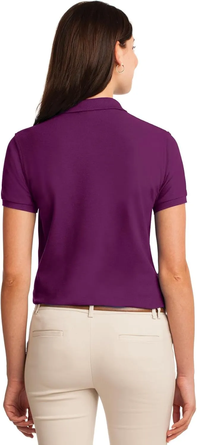 Port Authority Ladies Silk Touch Polo