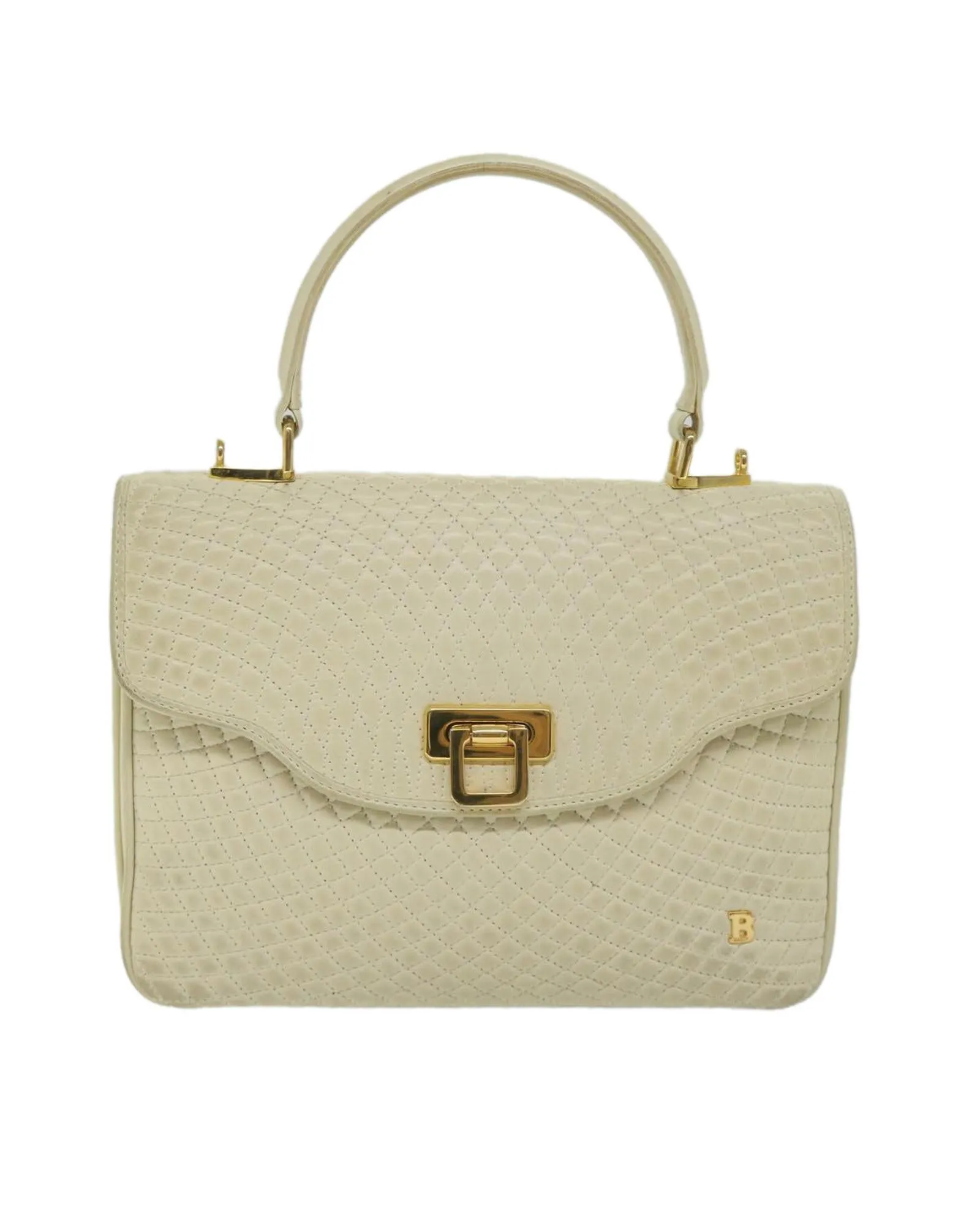 Quilted Leather Hand Bag