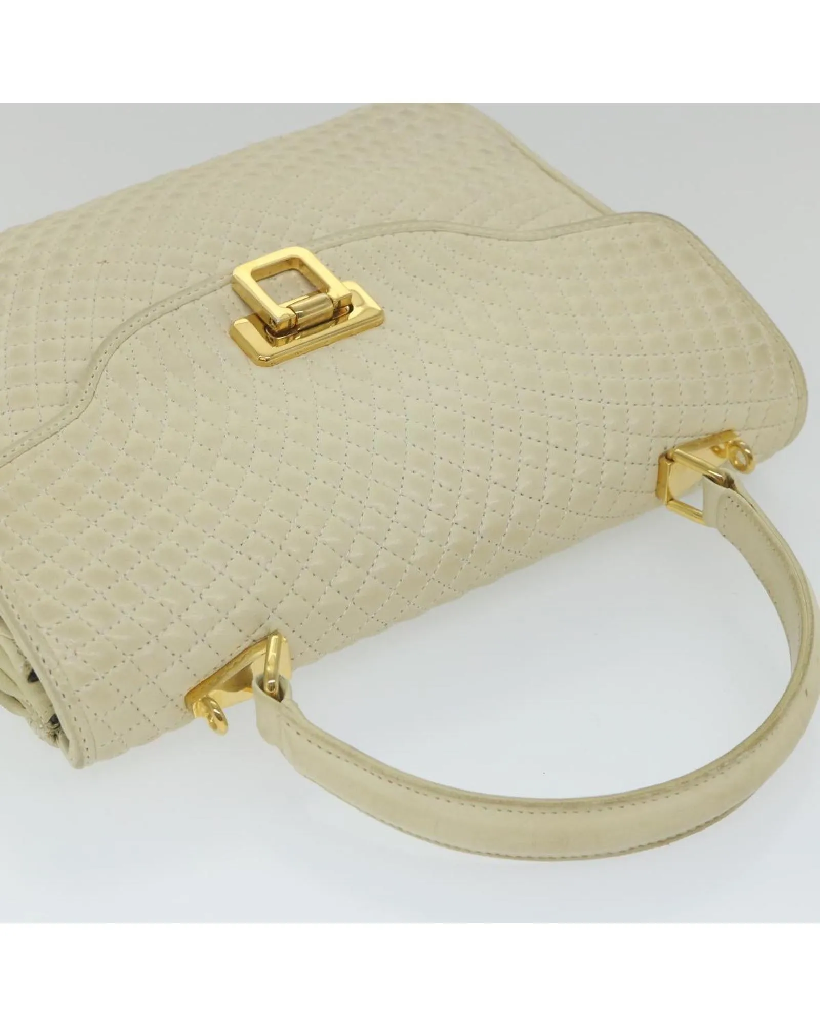 Quilted Leather Hand Bag