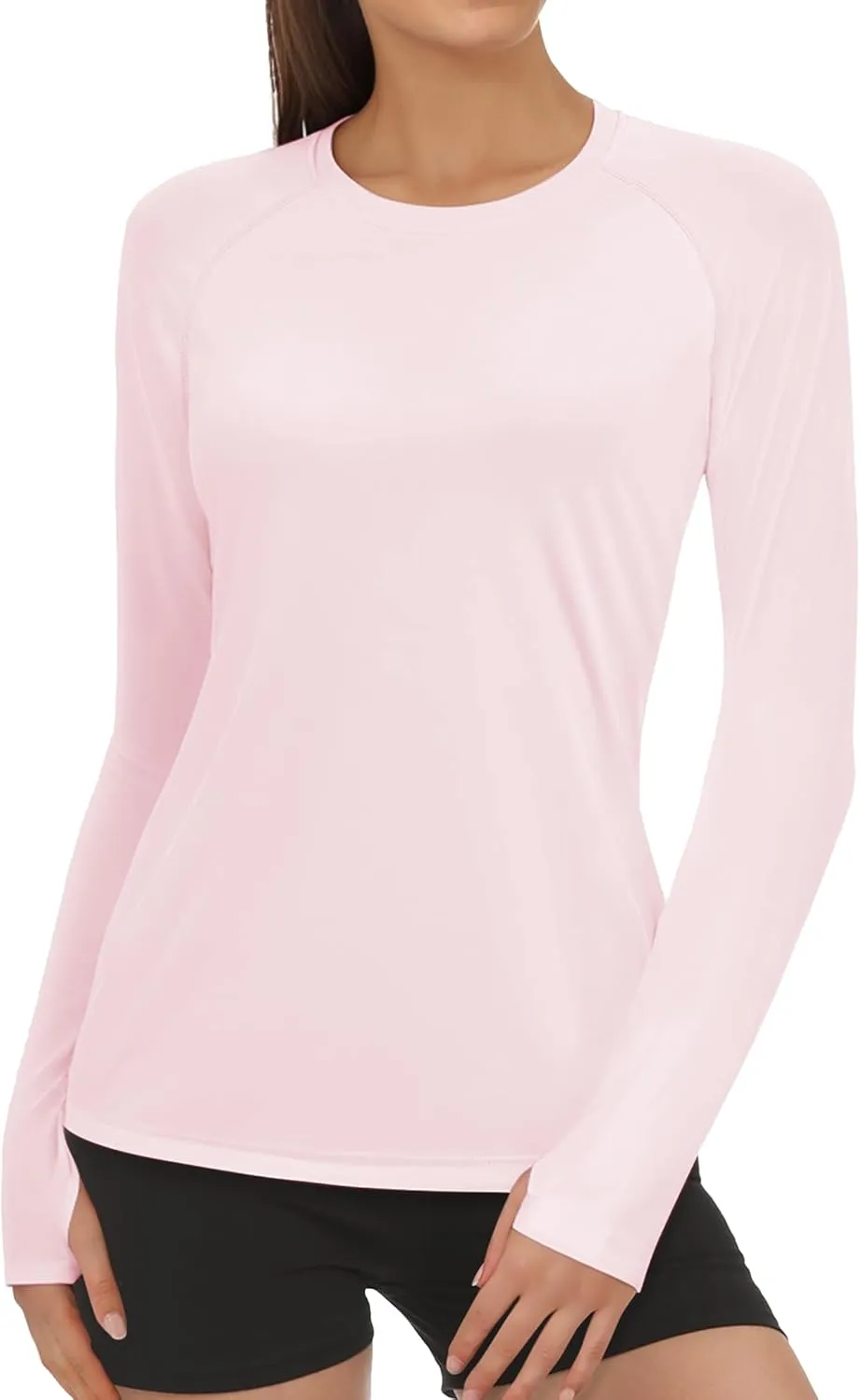 Rash Guard for Women UPF50  Sun Shirt, Long Sleeve UV Protection Shirts Women Quick Dry Workout Shirts Hiking Swimming Tops