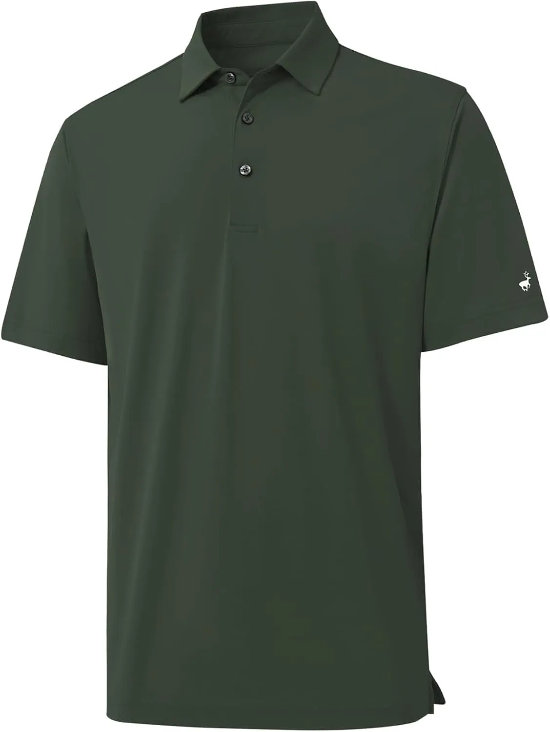 Rouen Golf Shirts for Men Dry Fit Performance Short Sleeve Moisture Wicking Plain Pique Casual Sports Mens Polo Shirts