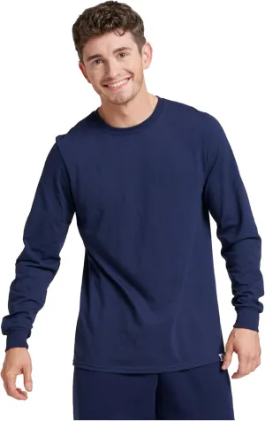 Russell Athletic Men's Dri-Power Long Sleeve Tees, Moisture Wicking, Odor Protection, UPF 30 