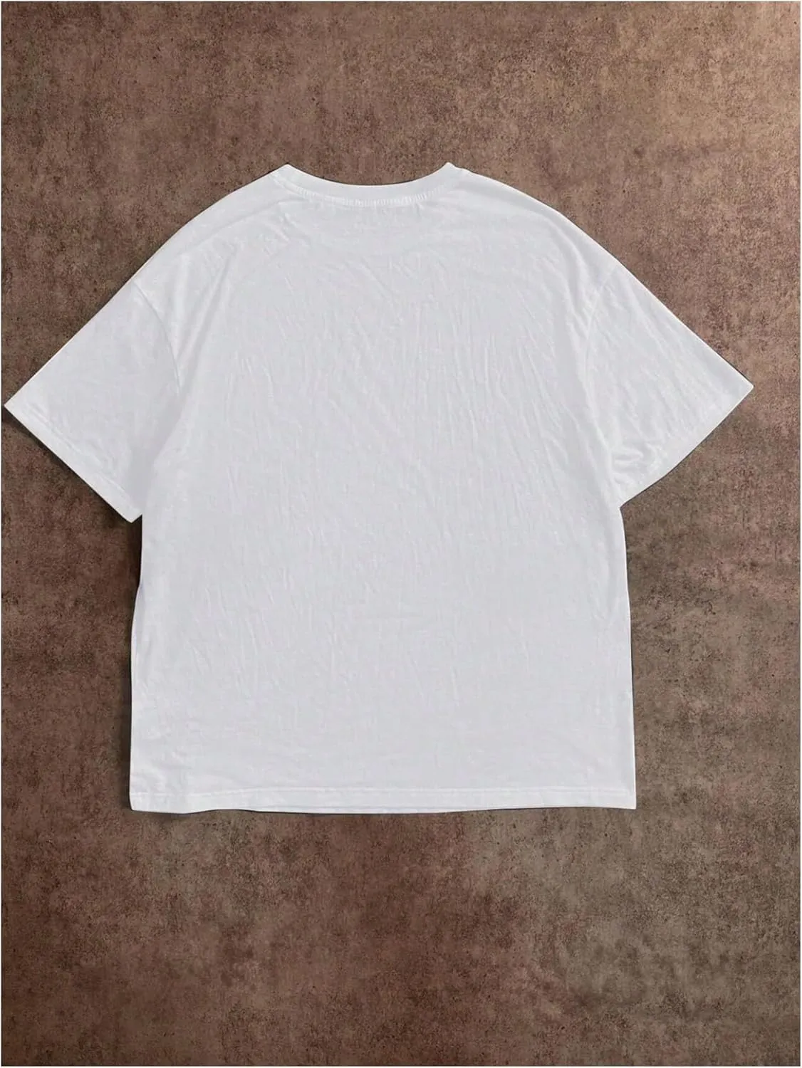 SOLY HUX Women's Graphic Tees Letter Print Short Sleeve Drop Shoulder Casual T Shirt Tops