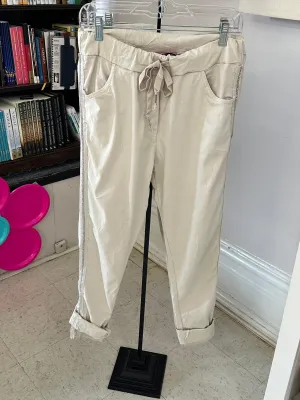 Stretch Rhinestone Pant