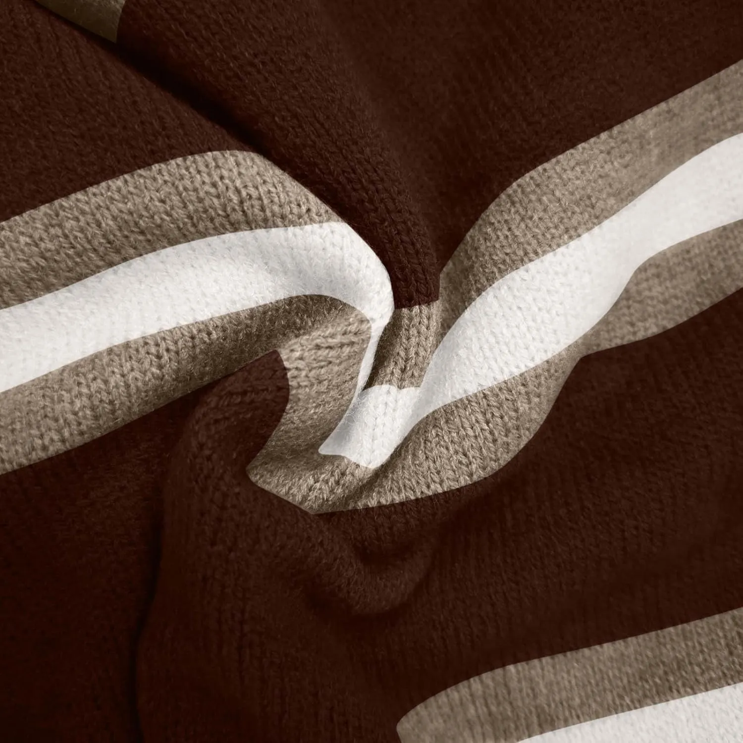 Striped Sweater Women 2024 Dressy Long Sleeve Button Down Crewneck Cropped Knit Cardigan Sweaters Casual Loose Coats