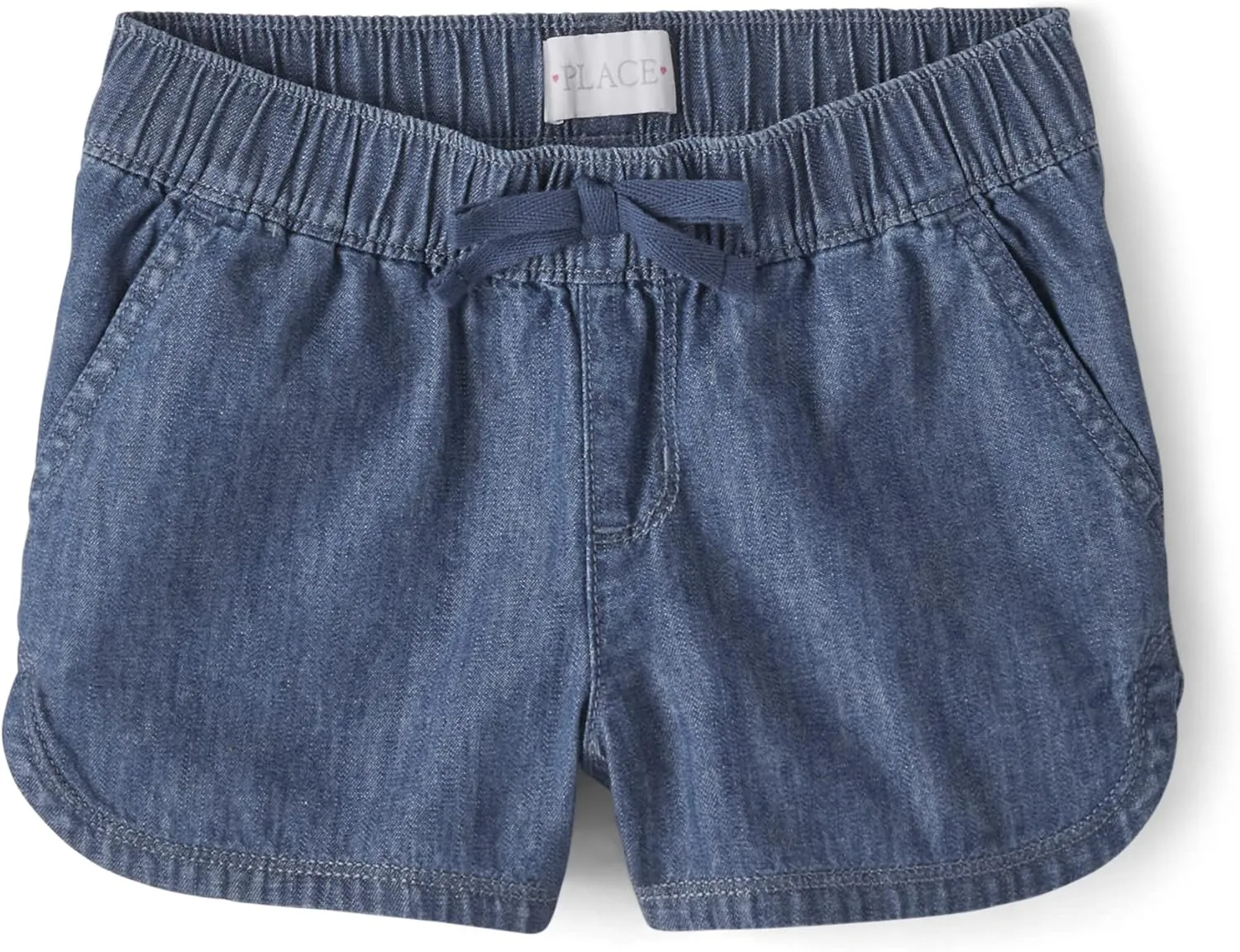 The Children's Place Girls Denim Pull On Shorts