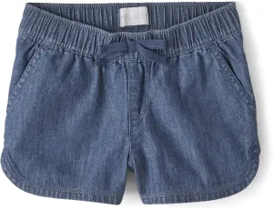 The Children's Place Girls Denim Pull On Shorts