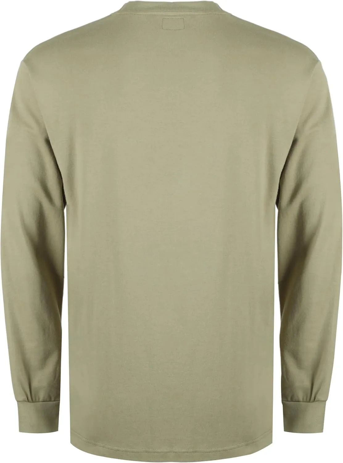 TICOMELA FR Shirts for Men Flame Resistant Shirt NFPA2112/CAT2 7oz Fire Retardant Men's Long Sleeve Henley Shirts