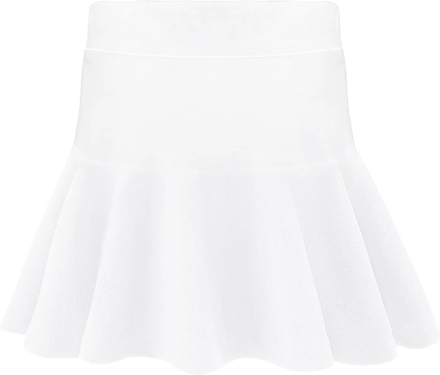 Toddler Girls Skirts Skorts Pleated Uniform Skirts Built in Shorts Stretchy Tennis Skort Athletic Flowy Skater Skirt for Girl