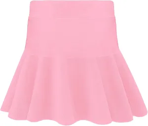 Toddler Girls Skirts Skorts Pleated Uniform Skirts Built in Shorts Stretchy Tennis Skort Athletic Flowy Skater Skirt for Girl