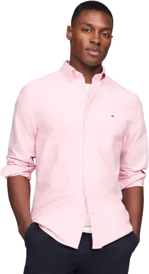 Tommy Hilfiger Long Sleeve Oxford Regular Fit, Men's Button Down Shirts, Also Available in Big and Tall