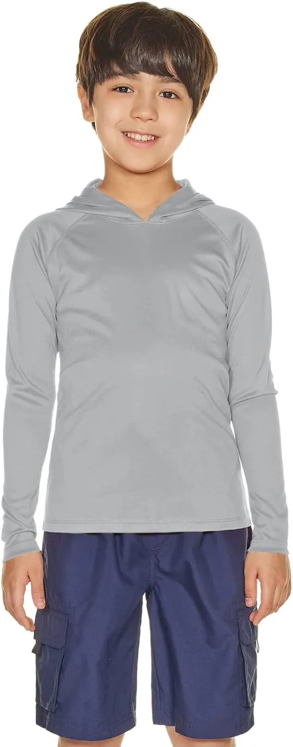 TSLA Kids Youth UPF 50  Long Sleeve T-Shirt, Athletic Sports Dry Fit Sun Shirts, UV Sun Portection Fishing Shirts