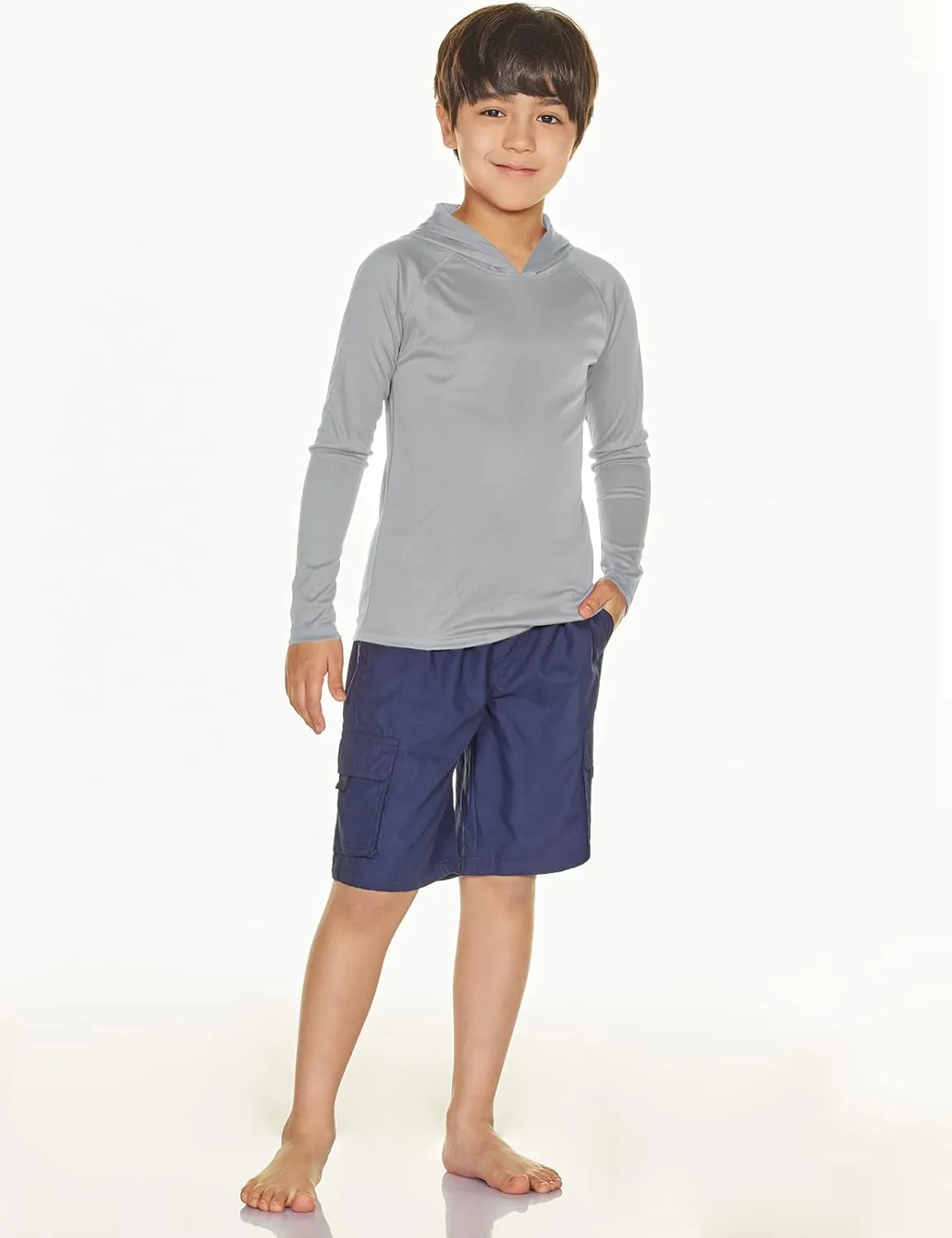 TSLA Kids Youth UPF 50  Long Sleeve T-Shirt, Athletic Sports Dry Fit Sun Shirts, UV Sun Portection Fishing Shirts