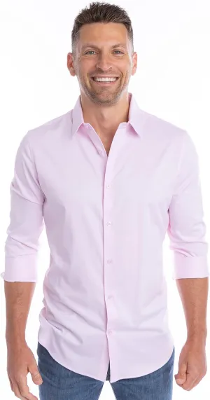 Ultimate Dress Shirts for Men | Meant to be Worn Without a Tie - Mens Dress Shirts | Slim or Regular | XS - 3XL