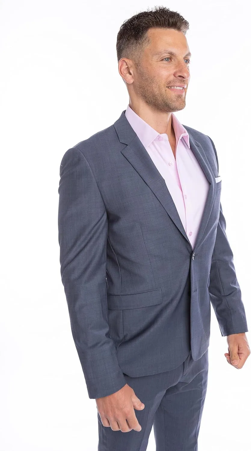 Ultimate Dress Shirts for Men | Meant to be Worn Without a Tie - Mens Dress Shirts | Slim or Regular | XS - 3XL