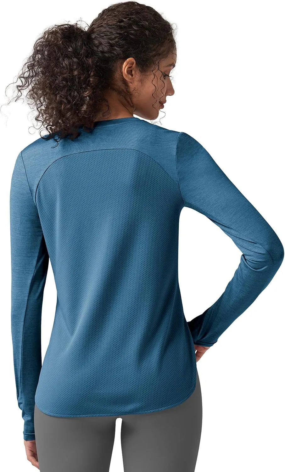 Willit Women's Long Sleeve Workout Tops Running Athletic Quick Dry Shirts Lightweight Yoga Gym T-Shirts UPF 50 