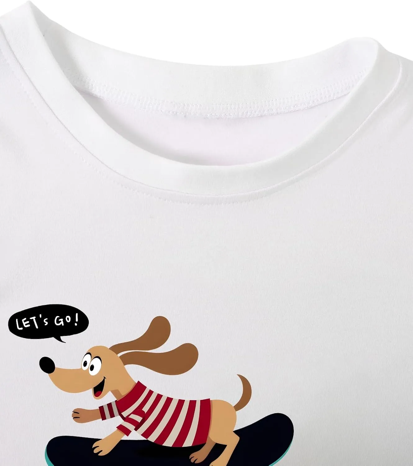 Women's Cherry Leopard T Shirts Crew Neck Short Sleeve Graphic Tees Slim Fit Crop Tops