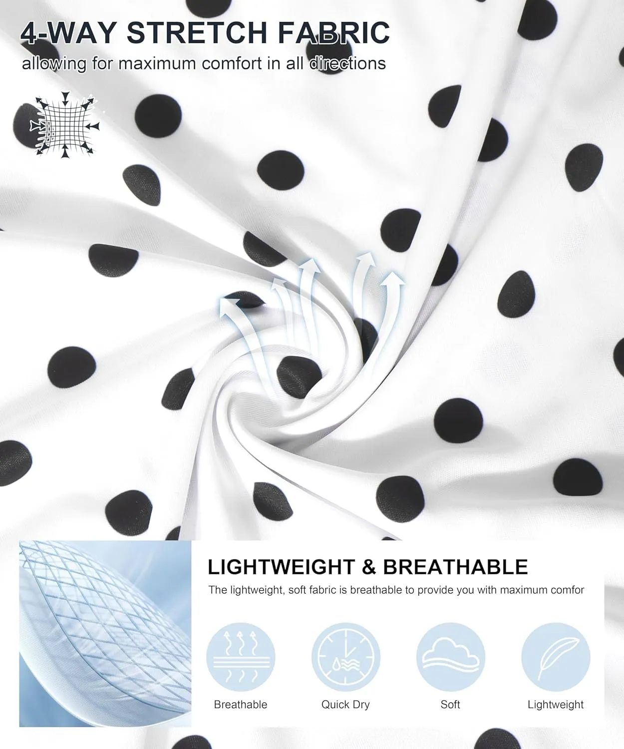 Women's Short Sleeve Workout Shirts Breathable UPF 50  Sun Protection T-Shirts Quick Dry Gym Running Hiking Tops