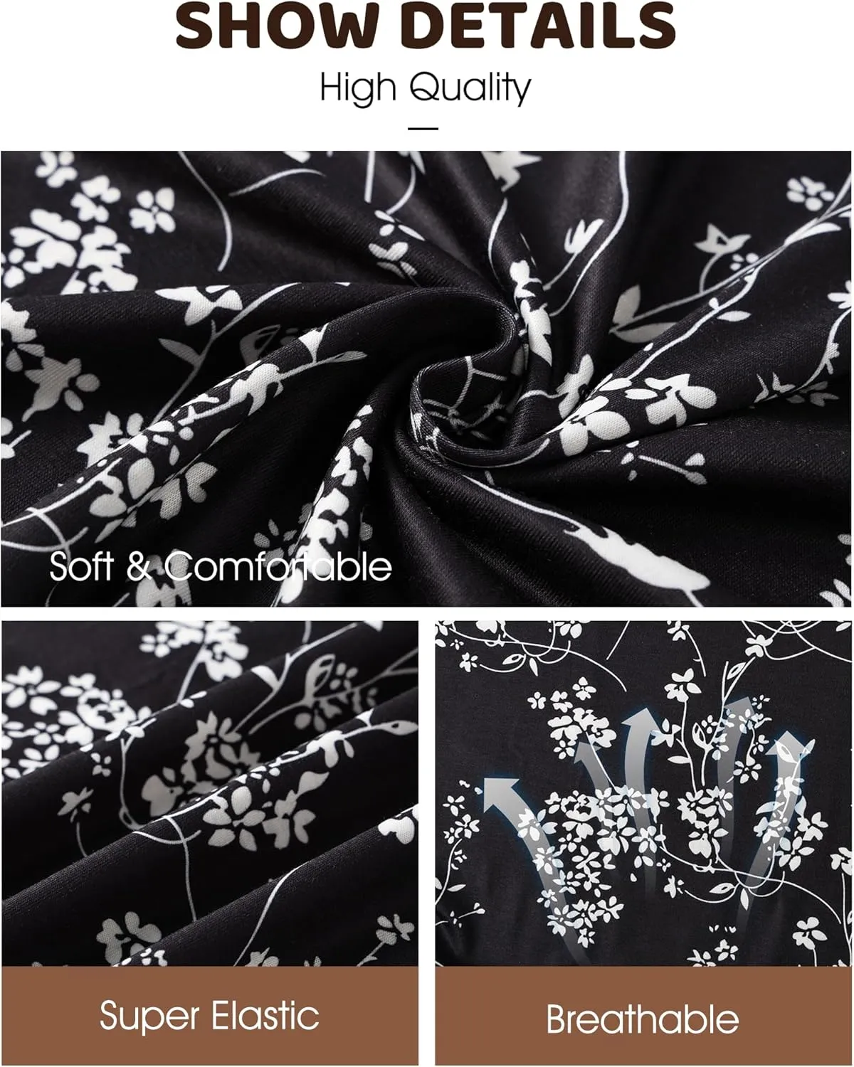 Womens Summer Dresses 2024 Casual Loose T-Shirt Short Sleeve Plus Size Flowy Sundresses with Pockets