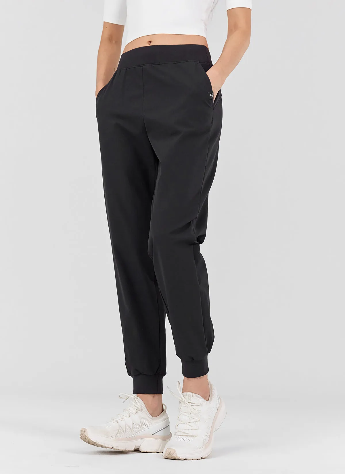 Woven Stretch Napping Jogger Pants