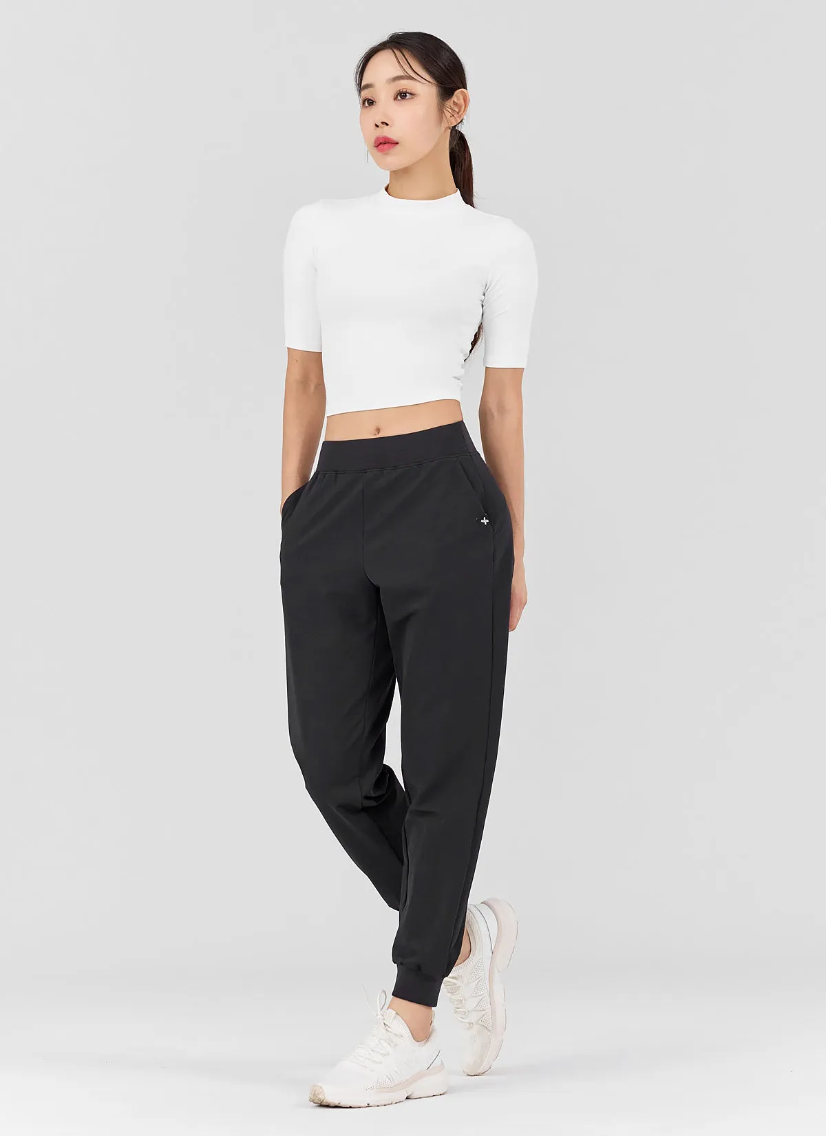 Woven Stretch Napping Jogger Pants