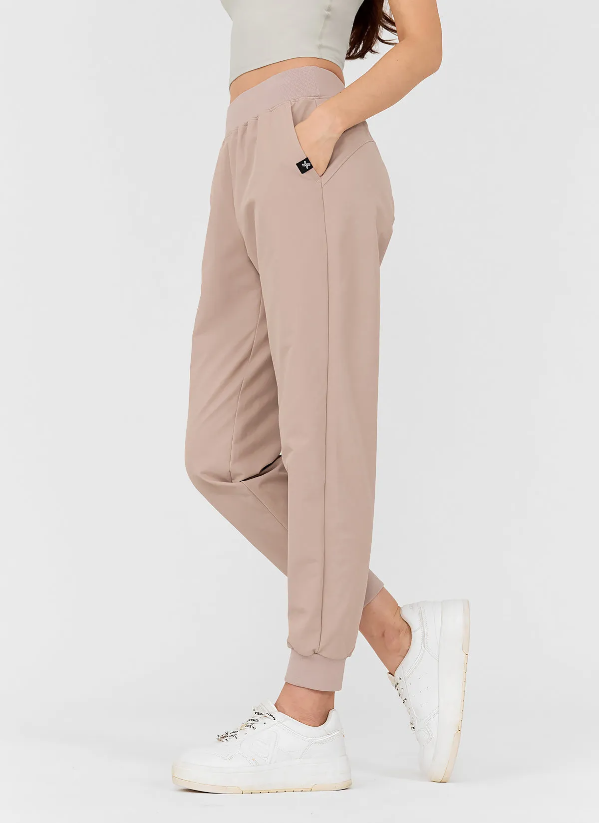 Woven Stretch Napping Jogger Pants