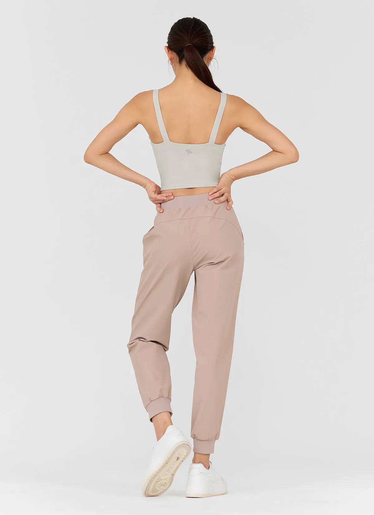 Woven Stretch Napping Jogger Pants