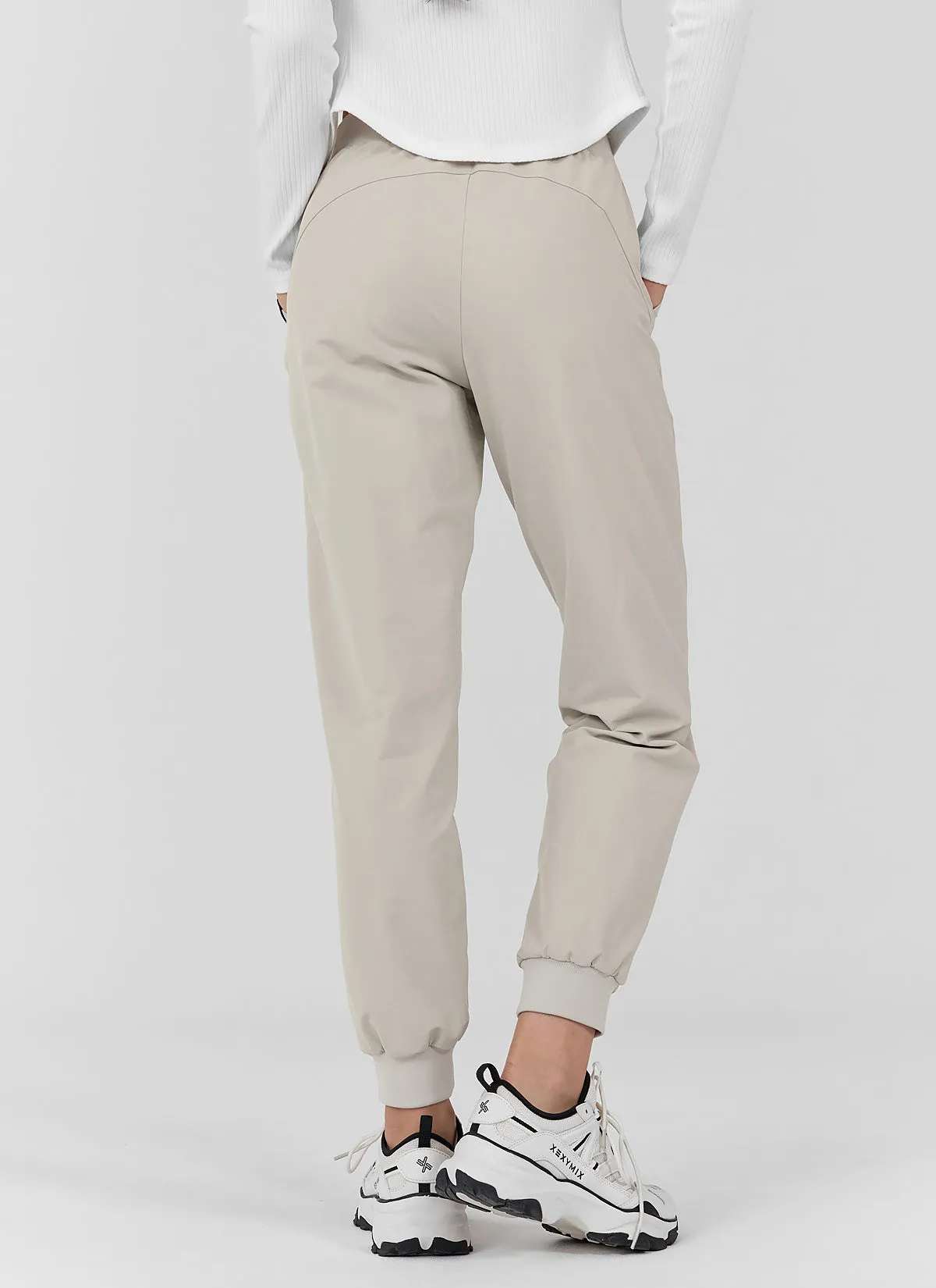 Woven Stretch Napping Jogger Pants