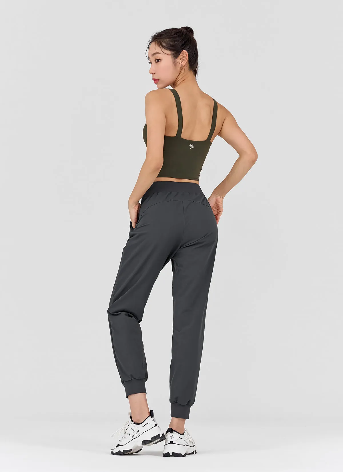 Woven Stretch Napping Jogger Pants